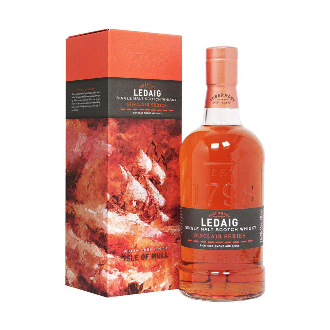 Ledaig Sinclair Series - Rioja Cask